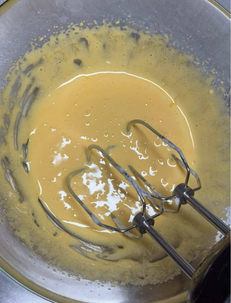 チョコチップカップシフォンケーキの作り方ステップ4