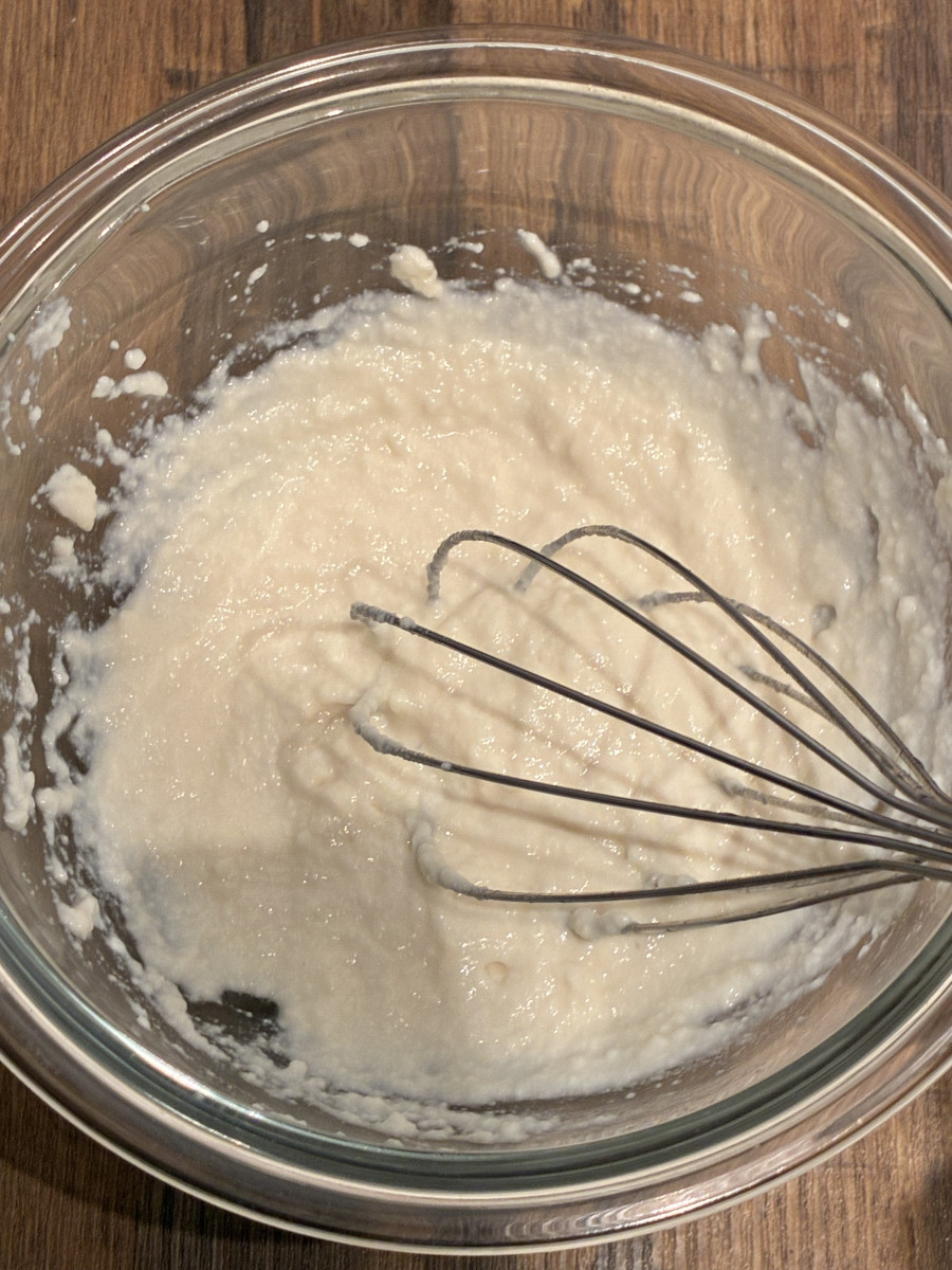 焼き茄子と炙り〆鯖の白和え仕立ての作り方ステップ6