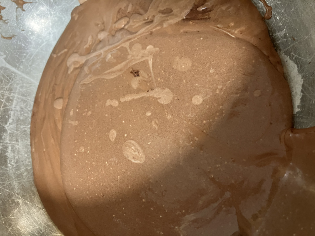 時短！チョコチーズケーキの作り方ステップ1