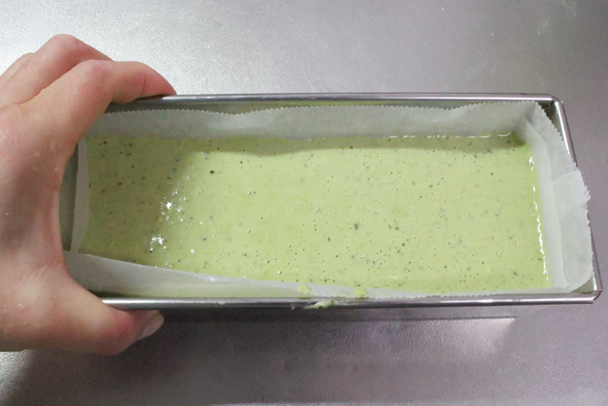 グルテンフリー抹茶チーズケーキの作り方ステップ7