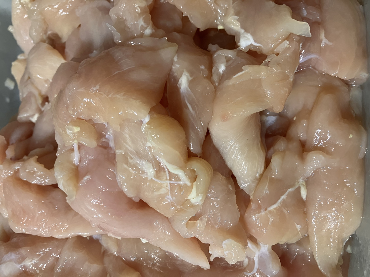 鶏ももの唐揚げの作り方ステップ1