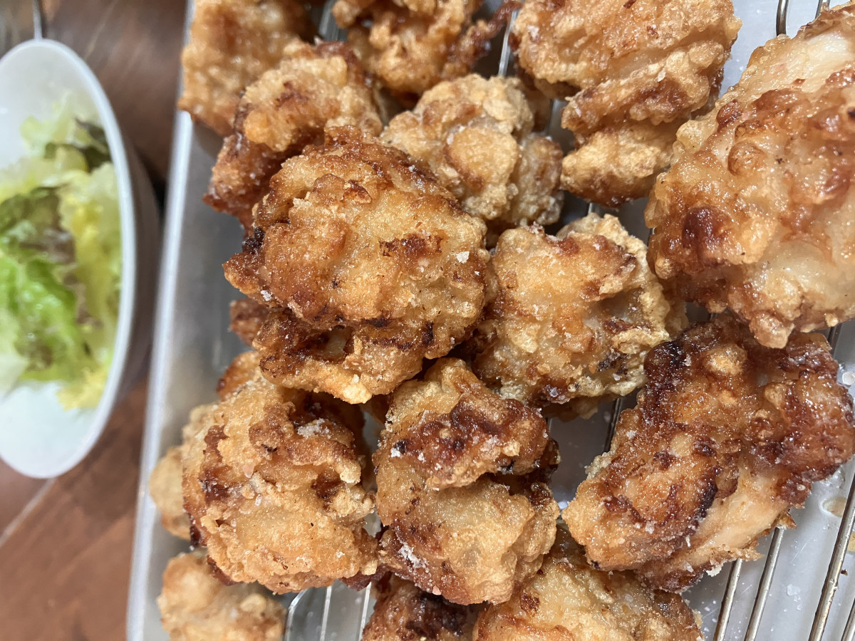 鶏ももの唐揚げの作り方ステップ4