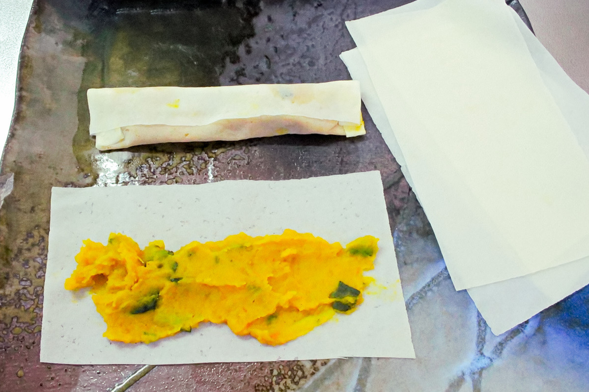 もちもちパンプキンスティックの作り方ステップ5