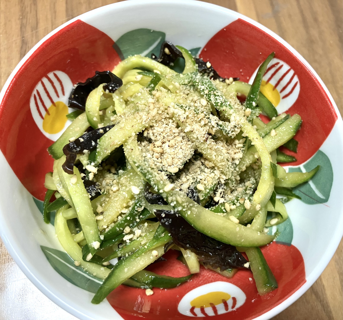 中華の時にあと一品！さっぱり美味しい、きゅうりとキクラゲの中華風サラダの作り方ステップ4