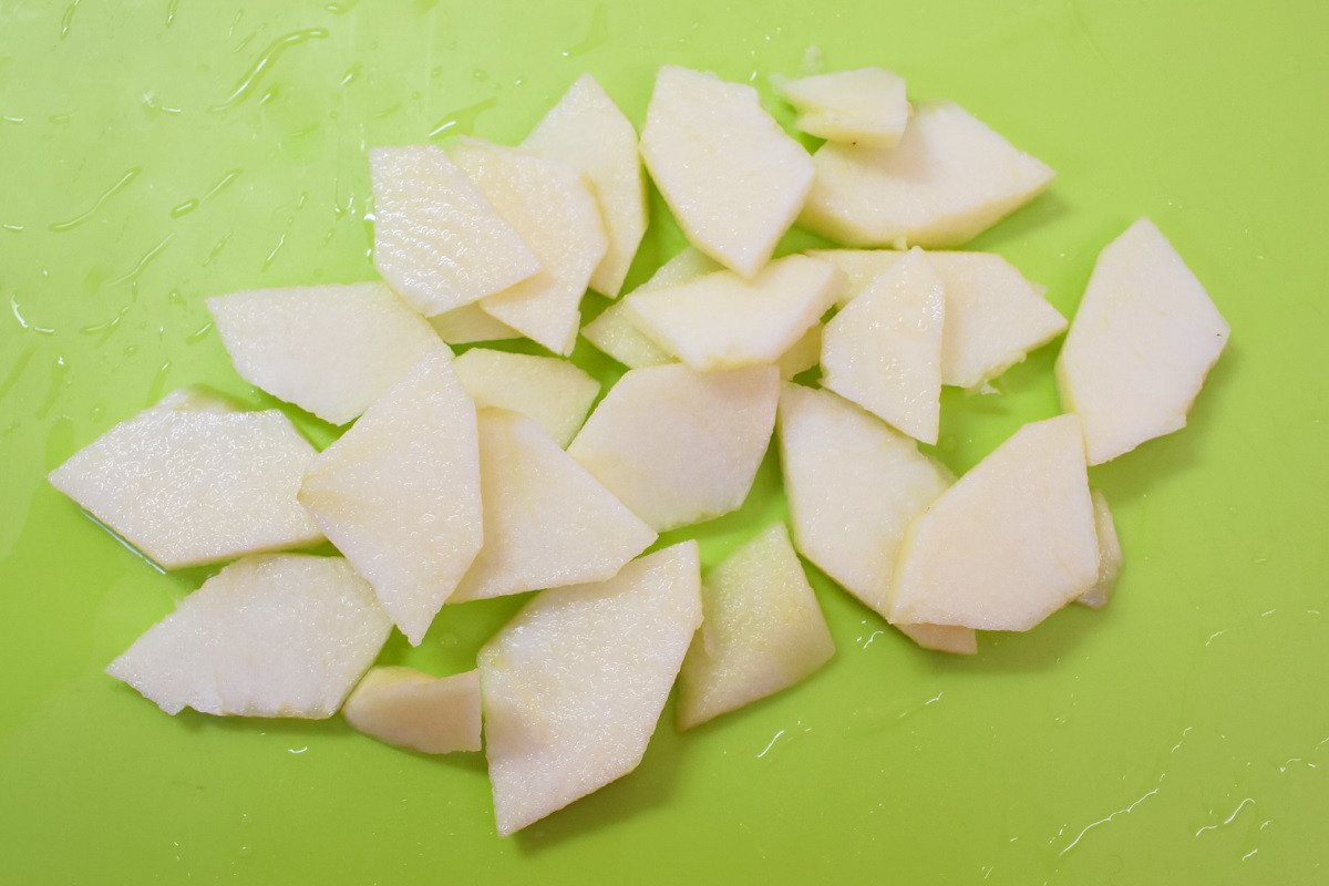 簡単！極薄アップルパイの作り方ステップ1