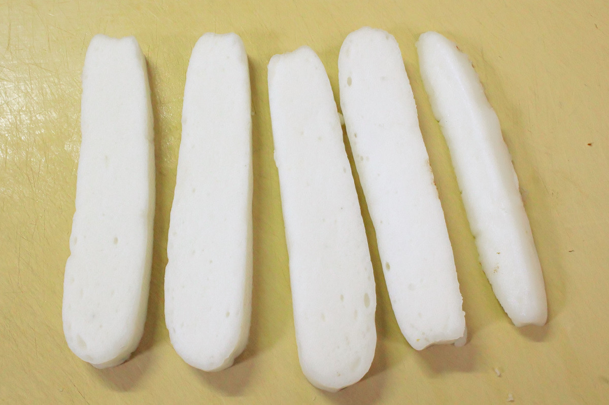 カリッふわっ♪はんぺん入りちくわの磯辺揚げの作り方ステップ2