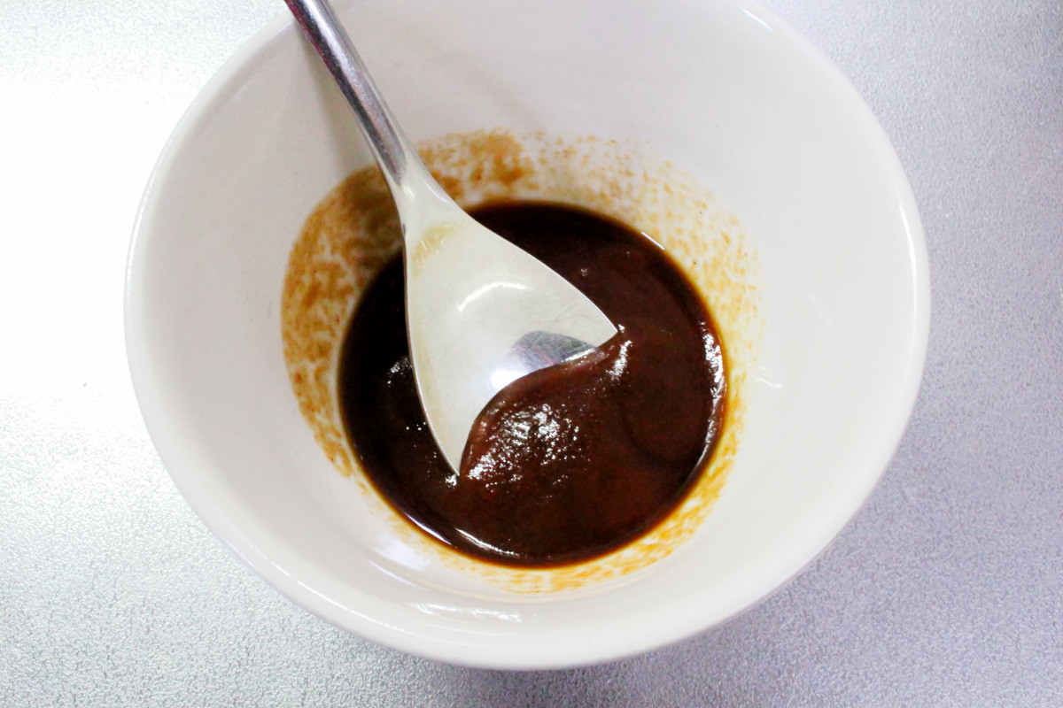 しめじとベーコンのご飯ピザの作り方ステップ3