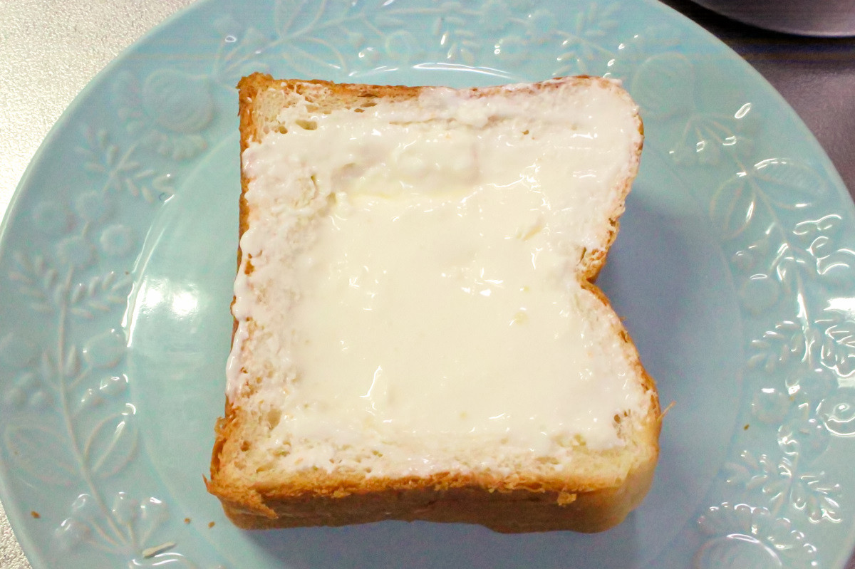 スイーツ系♪クリームチーズフィリングのトーストの作り方ステップ4