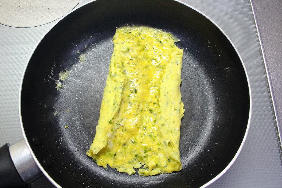 のりマヨの卵サンドイッチの作り方ステップ1