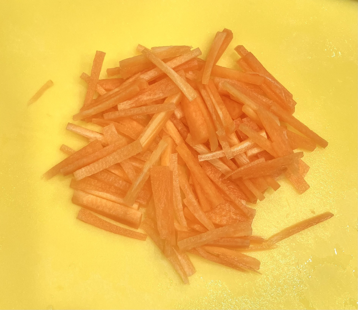 大学生協学食風ナムルの作り方ステップ1