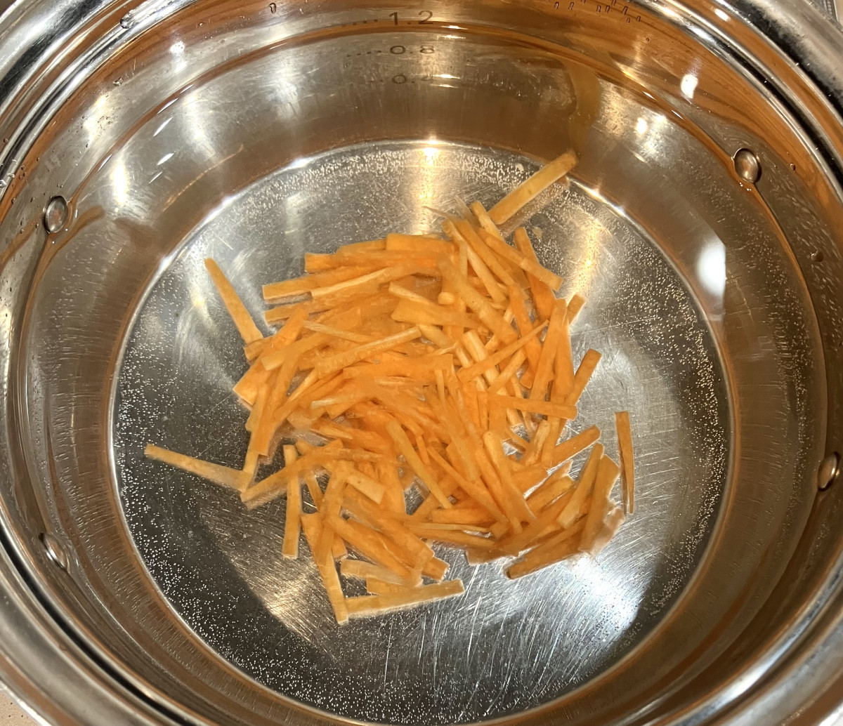 大学生協学食風ナムルの作り方ステップ3