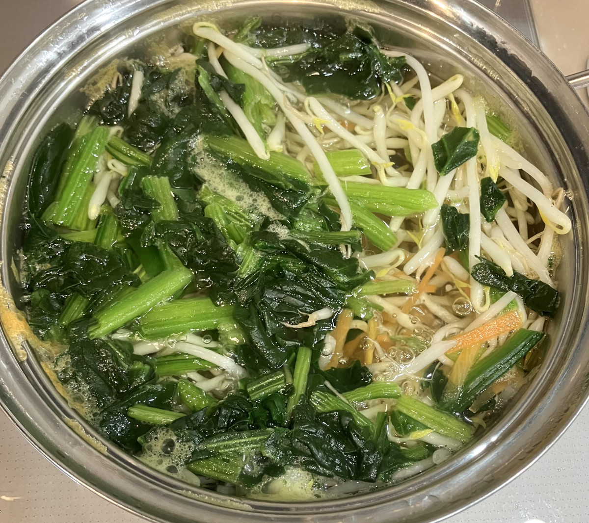 大学生協学食風ナムルの作り方ステップ5