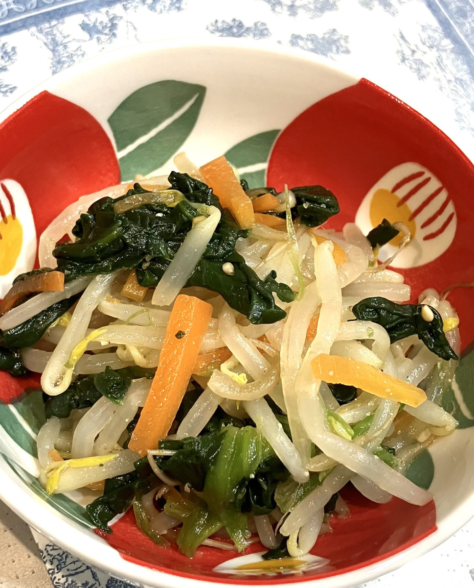 大学生協学食風ナムルの作り方ステップ9