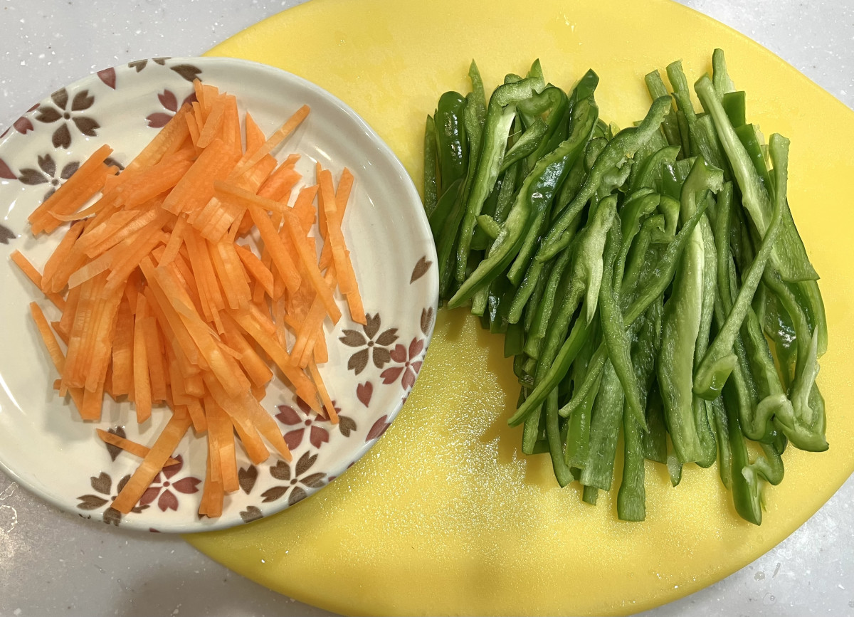 ピーマンの消費に！ピーマンのきんぴらの作り方ステップ1