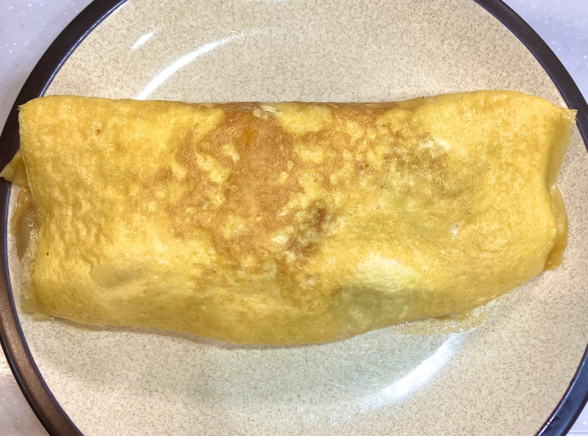 じゃがいもと挽肉の甘辛オムレツの作り方ステップ10