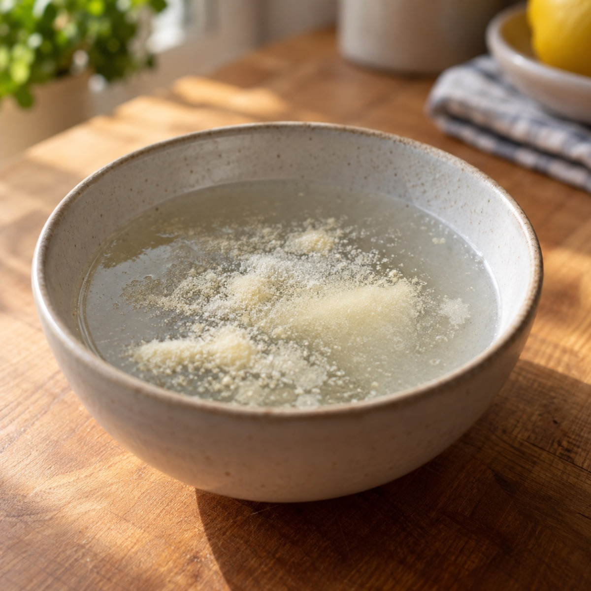レンジ4分、混ぜて冷やすだけ。かぼちゃの豆乳プリンの作り方ステップ2