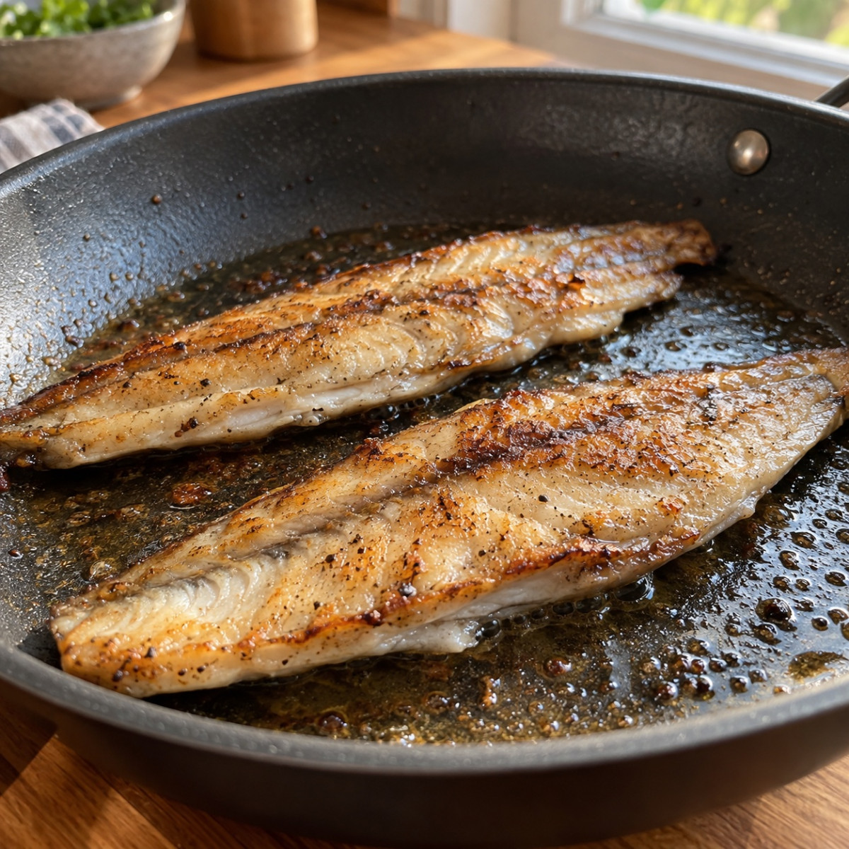 フライパン15分。秋刀魚をフレンチにするハーブバターソースの作り方ステップ3