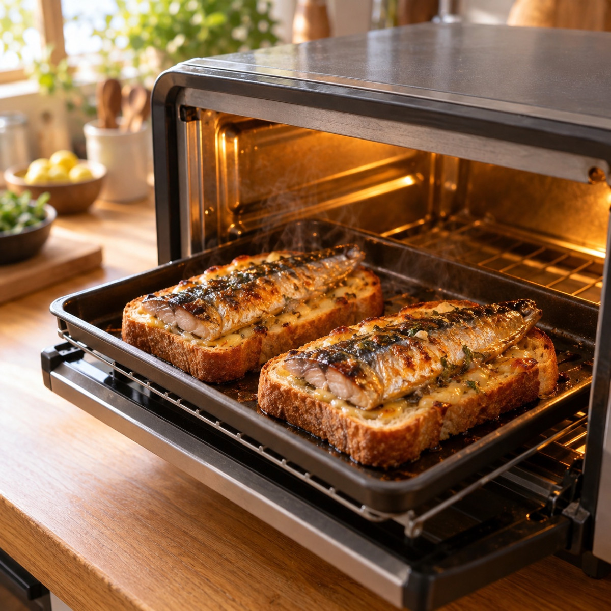 トースターで5分。さんまかば焼き缶の甘辛マヨトーストの作り方ステップ4