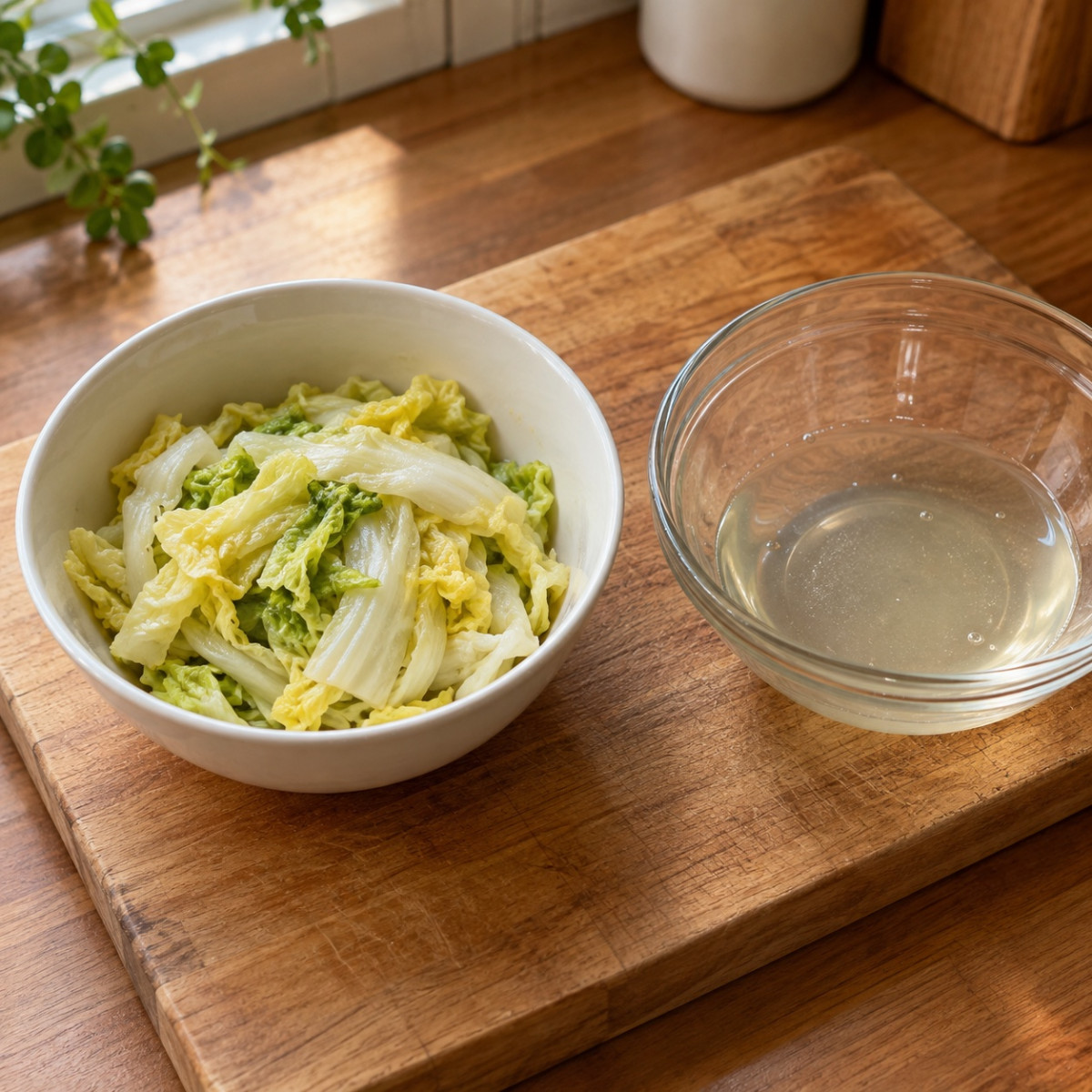 レンジ5分。白菜とツナのゆずこしょうコールスローの作り方ステップ3
