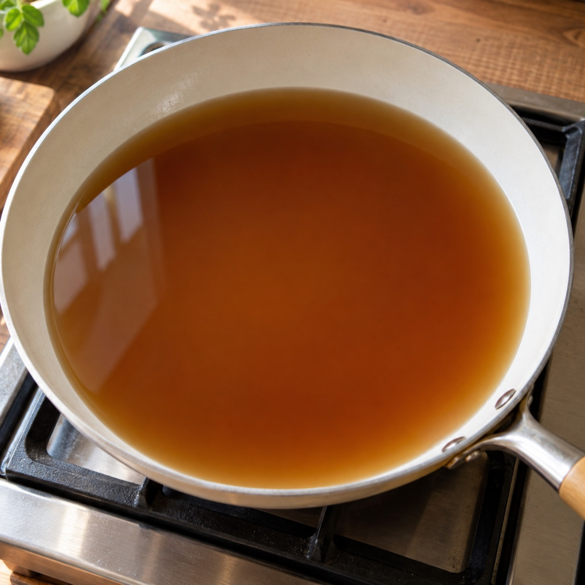 フライパン1つ10分。しめじと油揚げの卵とじ丼風の作り方ステップ2