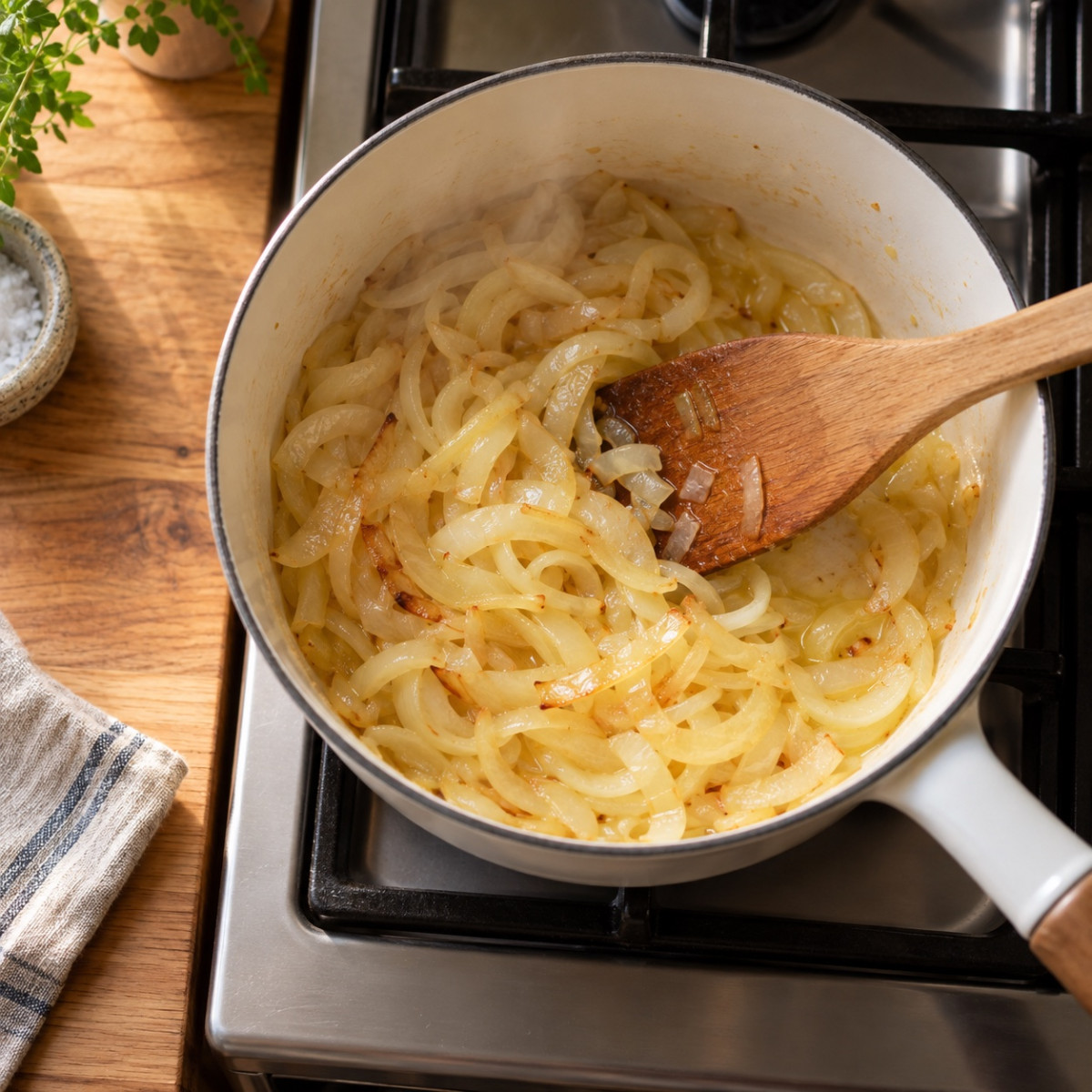 鍋1つ15分。かぼちゃと豆乳のとろとろ味噌スープの作り方ステップ2