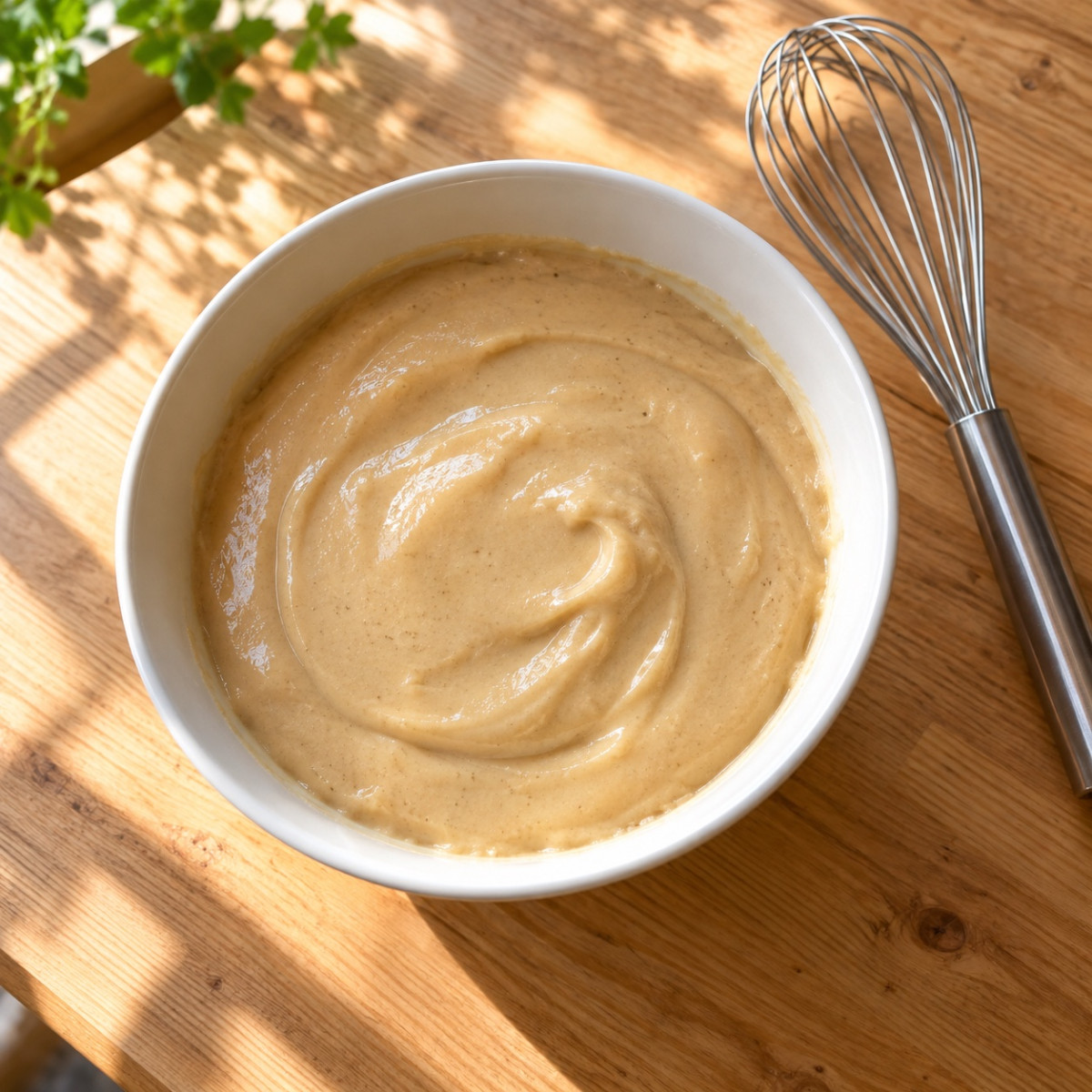 レンジ2分で作る。バナナときなこの豆乳プリン風の作り方ステップ3